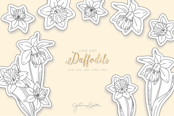 Daffodil Graphics and Illustrations: A Crafter’s Review