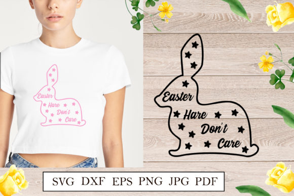 Easter Rabbit Silhouette Graphics and Illustrations Review