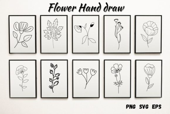 Review: Design Doodle Flower Hand Draw for Embroidery