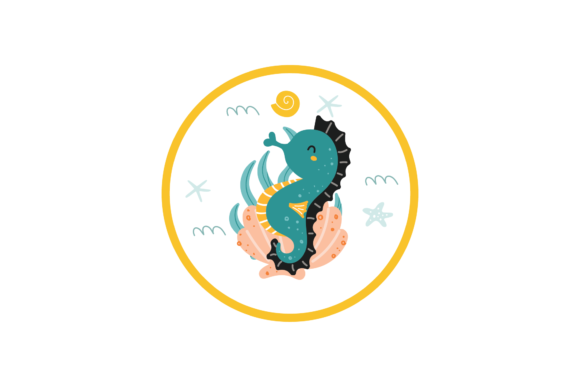 Sea Theme Stickers - Ocean Svg Graphics and Illustrations Review