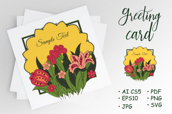 Solar Background, Cover, Banner. Bouquet Graphics and Illustrations